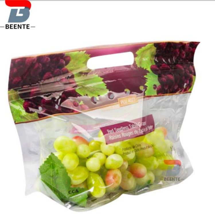 Plastic Zakken voor Druiven/Druiven Plastic Verpakking Zakken/Fruit Plastic Zakken voor Supermarkt